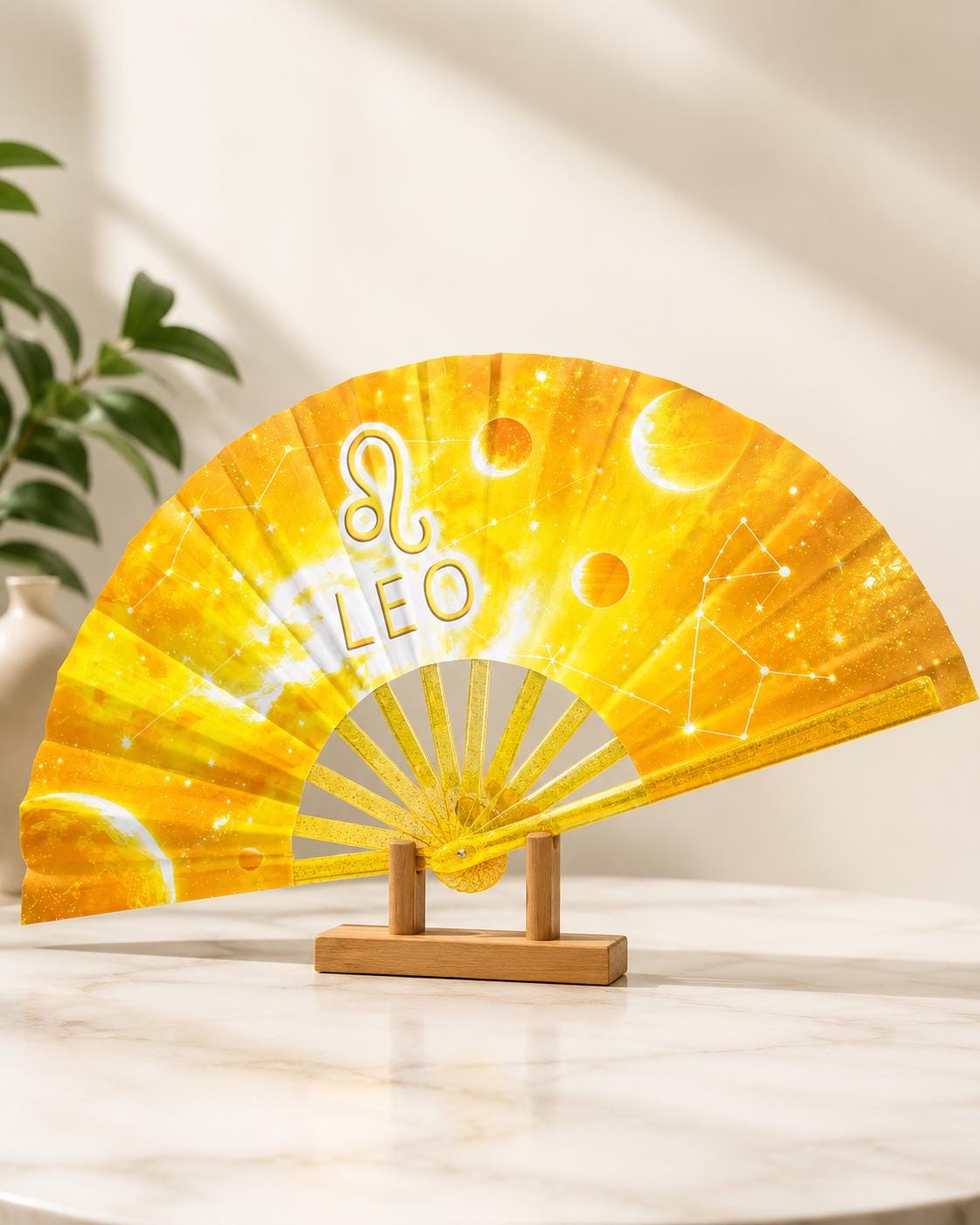 Leo Zodiac Clack Fan