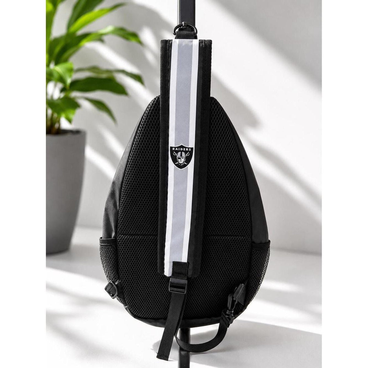 Las Vegas Raiders Sling Bag, Football Crossbody Bag, Game Day Backpack, Raiders Fan Gift