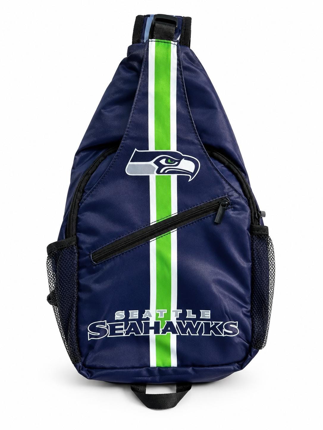 Seattle Seahawks Sling Bag, Football Crossbody Bag, Game Day Backpack, Seahawks Fan Gift