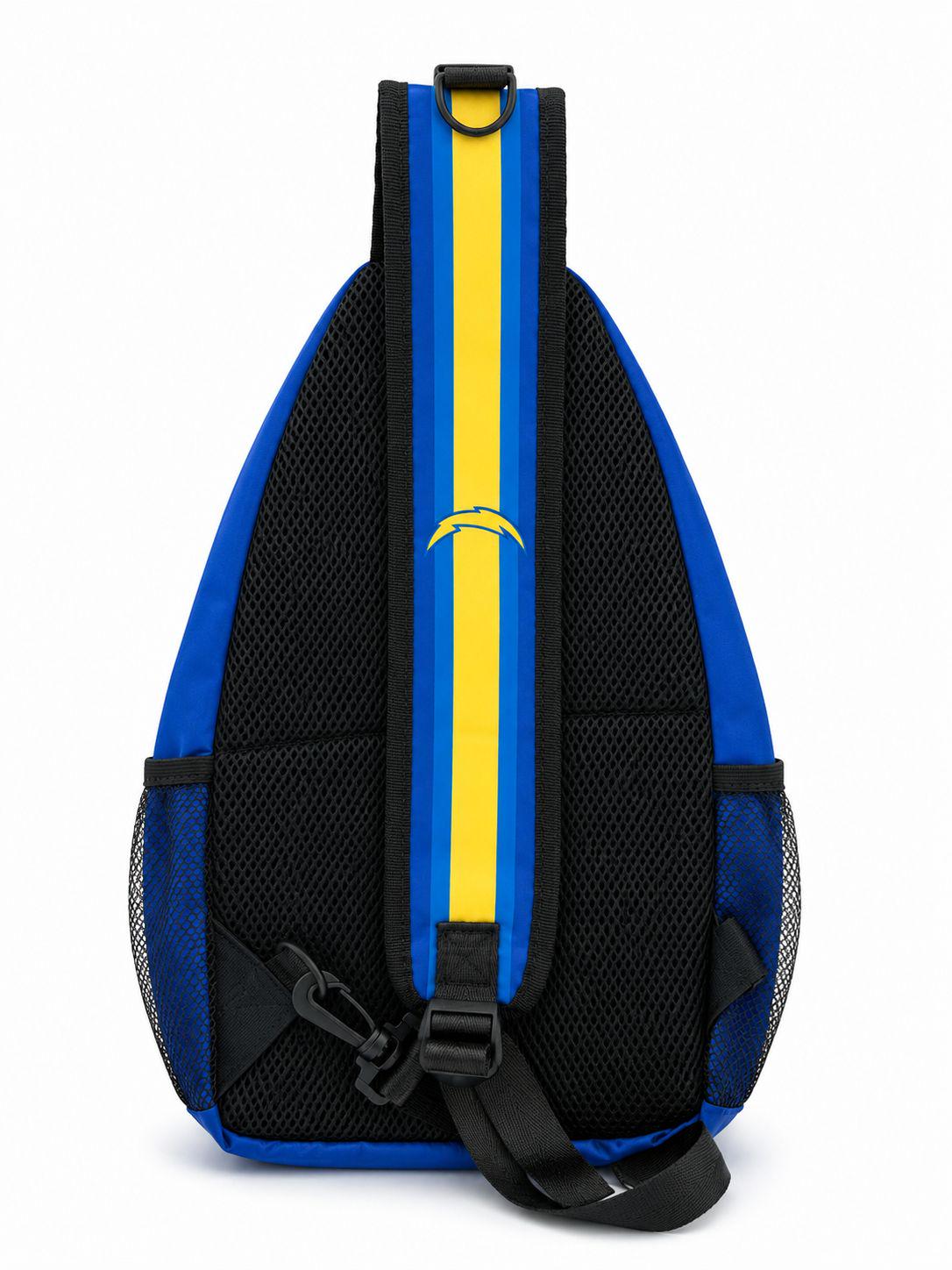 Los Angeles Chargers Sling Bag, Football Crossbody Bag, Game Day Backpack, Chargers Fan Gift