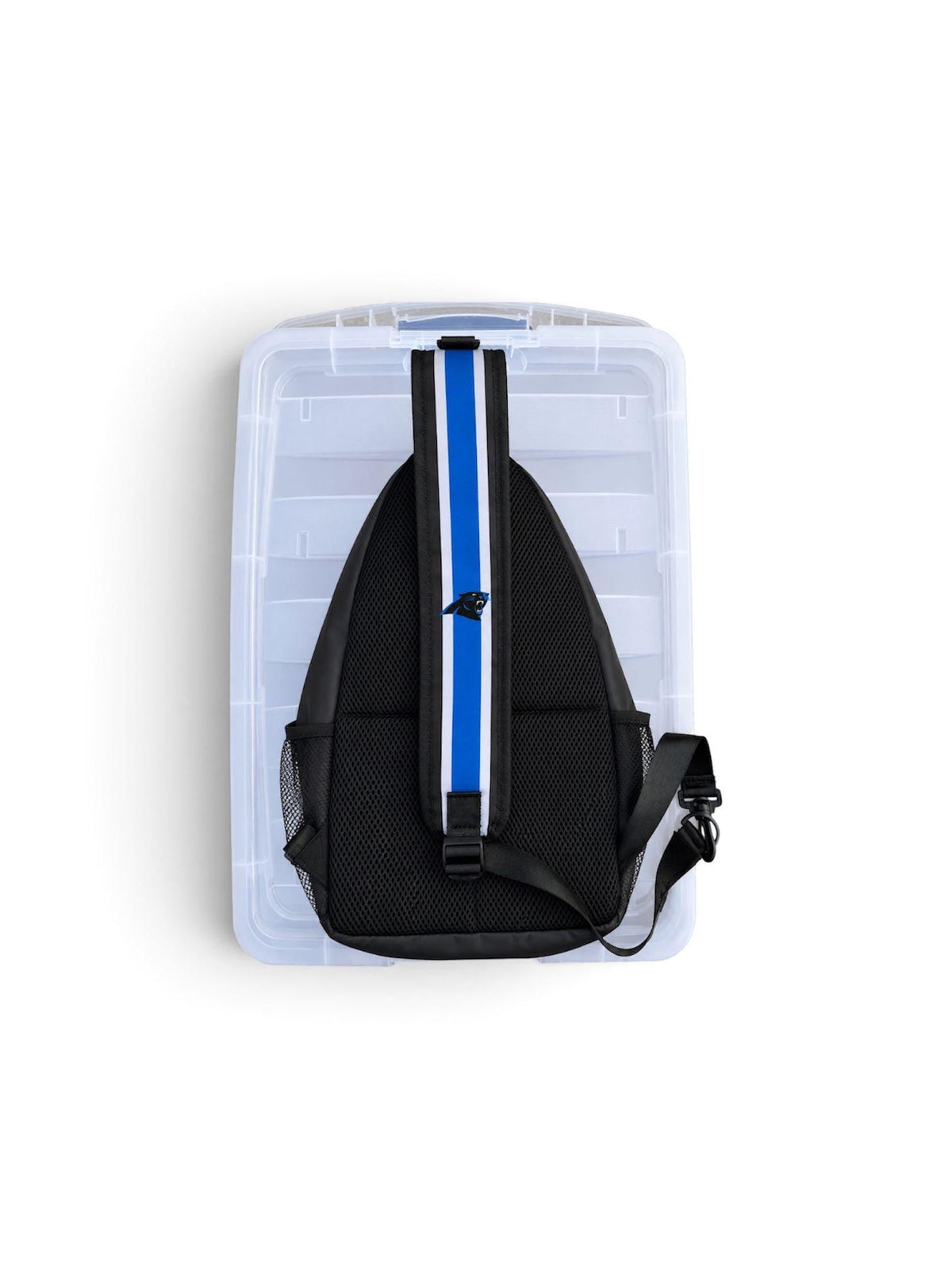 Carolina Panthers Sling Bag, Football Crossbody Bag, Game Day Backpack, Panthers Fan Gift