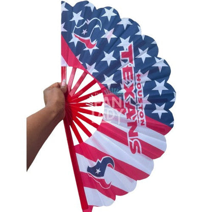 Houston Texans Hand Fan: NFL Game Day Tailgate Accessory