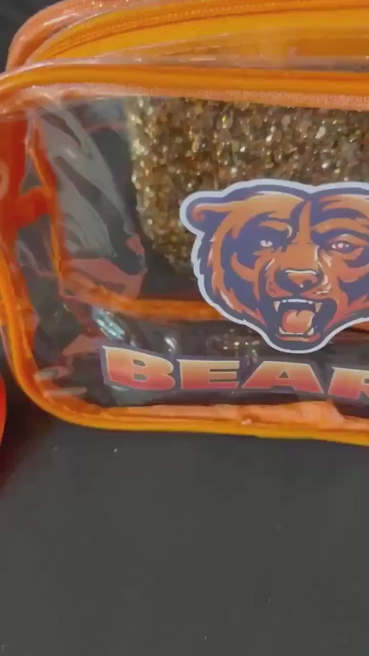 Chicago Bears Clear Stadium Cross-Body Bag
