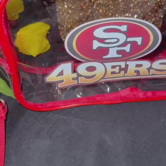 San Francisco 49ers Crossbody Stadium Bag